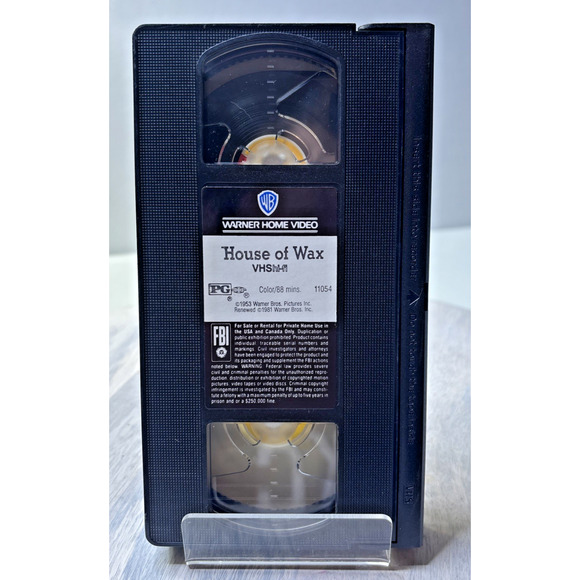 House of Wax VHS Vincent Price Classic Horror - Picture 3 of 3